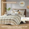INK+IVY King Duvet Cover Set, Chic Trims & Pompom Accent,