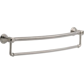 Delta Faucet 41319-SS Traditional 24-Inch Towel Bar / Assist Bar, Stainless
