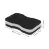 NOLITOY Scrub Black Kitchen Sponge Pads 2 Sides Dishwashing Sponge