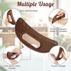 2 Pcs Body Gua Sha Massager, Wooden Massage Accessories for