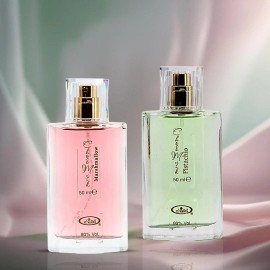 Al Rehab Choco Musk Marshmallow & Choco Musk Pistachio Sprays 50ML  (Bundle) New