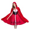 Anraocoss Carnival Red Riding Hood Costume Women's XL