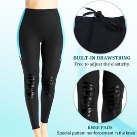 DIVE & SAIL Wetsuit Pants Women 1.5mm Neoprene Pants Wet Pants Surfing Pants Keep Warm for Diving Surfing Swimming Snorkeling Scuba Kayaking L Size