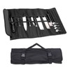 EHRBGK Borsa per coltelli da cucina, 27 scomparti, borsa arrotolabile,