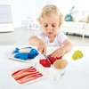 Hape Tasty Proteins Set | Wooden Pretend Play Food Set