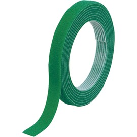 TRUSCO Magic Band Binding Tape Double Sided 10 mm Wide x Long 30 m mkt10 W , Green