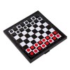 Magnetic Checkers Board Game and Magnetic Checker Pieces, 9.8 x