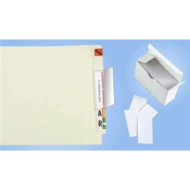 Tabbies Pack of 200, Name Label Mylar Sealing, Clear SELF-Adhesive, Easy to Apply,. New Standard Size 2" X 3-1/2".