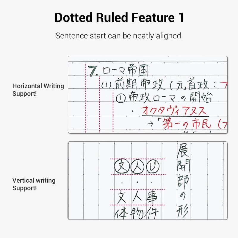 KOKUYO Campus Composition Notebook, 9-3/4“ x 7-1/2”, College Ruled, 80