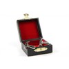 Miniblings Cufflinks Buttons Hammer + Hammer Carpenter Craftsman Box