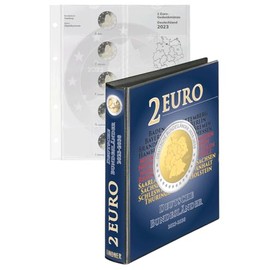 LINDNER Das Original Pre-Printed Album 2 Euro Commemorative Coins Series German Federal States 2023-2038