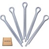 SKIR'CO Pack of 50 Galvanised Steel Cotter Pins, 3.2 x