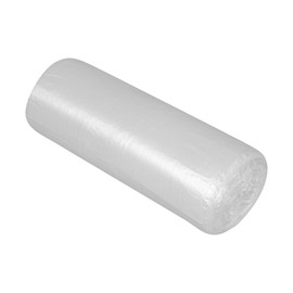 Restaurantware-RW Clean, 55 Gallon Trash Bags, 100, Heavy-Duty Garbage Can Liners- Fits 55-60 Gallon Trash Cans, Stretchable, Clear, Plastic, Bin liners with Star Seal Bottom,