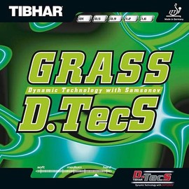 Tibhar Grass D.Tecs Rubber (Long Knob), Colour 0.5 mm, Green, Size 0.5 mm, Green