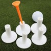 FYHJNC 0.8 Inch Plastic Golf Tee, 5 Pack Hollow Training