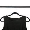 Simplify 10 Super Slim Velvet Huggable Hangers in Black