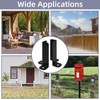 Cskunxia 4Pcs Adjustable Post Base Bracket Fit 1.5x1.5, 2x2, 2x4,