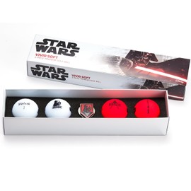Volvik Darth Vader Golf Ball Gift Set (4 Pack)