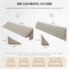 WUIOYNF Bed Wedge Pillow for Headboard, Mattress Wedge Stopper Pillow,