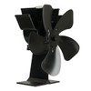 US Stove MH4 Miracle Heat 5 Blade Thermoelectric Fan, No