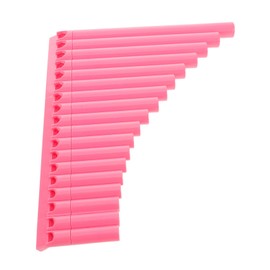 Levemolo Pipe Pink Alto Pan Flute for Beginners Durable Traditional Chinese Pan Pipes for School Performance and Teaching Portable Ethnic Instrument with Sound and Reliable Build