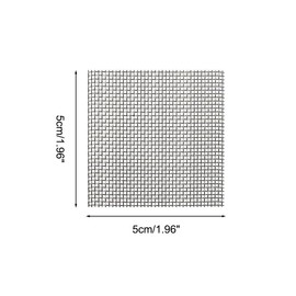 DONGKER 10PCS Aquarium Fish Tank Wire Mesh Pad Moss Net, Stainless Steel Decorative Aquatic Wire Mesh Pad Moss Net for Aquarium Fish Tank