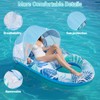 Pool Floats for Adults with Canopy,Grand Extra Large Inflatable Chair