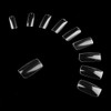 Full Cover Acrylic False Nail Tips, 500PCS Fake Nail Shape