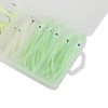 Squid Skirts Fishing Lures Glow Night Quadruple Fishing Hooks Luminous