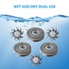Suifaqi 2025 Version 3 Pcs SW-S7105 Shaver Replacement Blades, Beard