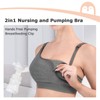Momcozy Pumping Bra, Pumping Bra Hands Free 2 Pack Comfortable
