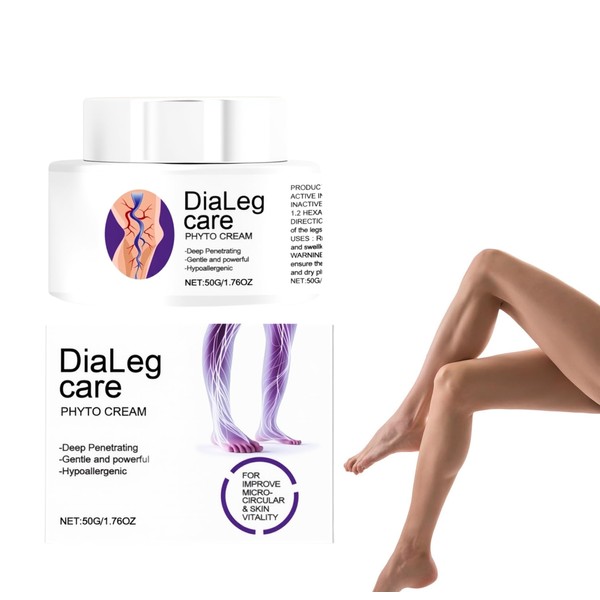 1Pcs DiaLeg Care Cream Leg Trea_tment Cream