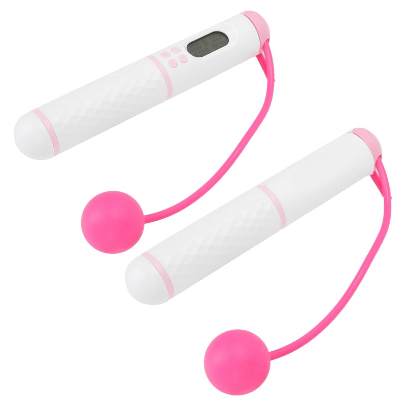 Skipping Rope Electronic Counting Jumping Rope Sports Exercise Fitness Equipment(White
