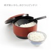 Akebono Sangyo PM-466 Rice Spoon, Black, 7.5 inches (19 cm),