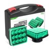 Agrieyes 2Pcs Wireless Emergency Strobe Lights for Trucks,Vehicles, Rechargeable Led