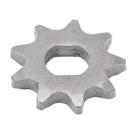Motor Sprocket Metal T8f 9t Portable Professional Metal Sprocket Replacement for Electric Scooter Mini Motorcycle Motor,Electric Bicycle Modifiion Accessories