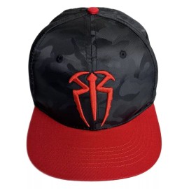EWS Black and Red Roman Reigns G.O.D. Mode Men's Adjustable Hat