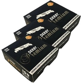 Derby Premium Single Edge Razor Blades 300 Units (1 Pack)