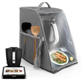 Abdeckhaube für Thermomix TM7, Haube für Thermomix Abdeckung Küchenmaschine TM7 Zubehör Ideal für den Schutz und die Aufbewahrung Ihrer Küchenmaschine