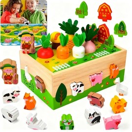 Juguetes Montessori para Niños, Juguetes Educativos, Juguetes de Clasificación de Formas, Juego Habilidades Motoras Finas Aprendizaje Preescolar, Regalos para Niños y Niñas