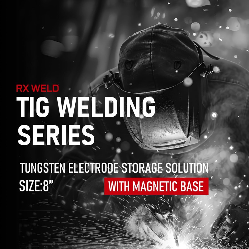 RX WELD Welding Rod Storage, Tungsten Electrode Holder Storage -