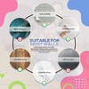 Niceguy Solutions DIY Wall Clock - Frameless 3D-Style Analog Timekeeper