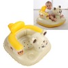 Baby Inflatable Seat Folding Toddler Seat Bath Chair Aerated Baby