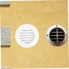 Levemolo Round Air Vent Cover Soffit Vent for Ceiling Wall