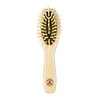 Natural Bamboo Hair Brush for Combing Hair, Massaging Scalp &