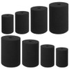 TEHAUX Rotary Tumbler Inserts Cup Turner Foam Sponges Black Sponge