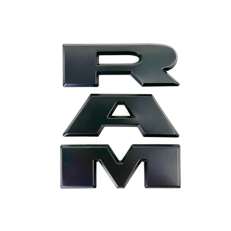 2019-2023 RAM 1500 Black Grille Emblem | Stylish Truck Badge