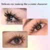 Pteris Lashes Extensions Anime Chunk Manga Lash Fans C/D Curl