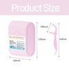 BAIDENTAL Portable Dental Floss Case 2 Box with 104 Count
