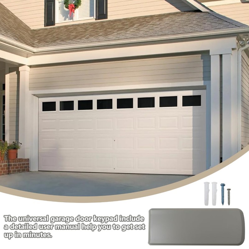 Garage Door Opener Remote Keypad for Chamberlain 248735, 248754, 48930D,